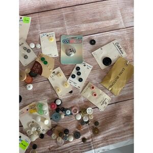 Vintage button lot